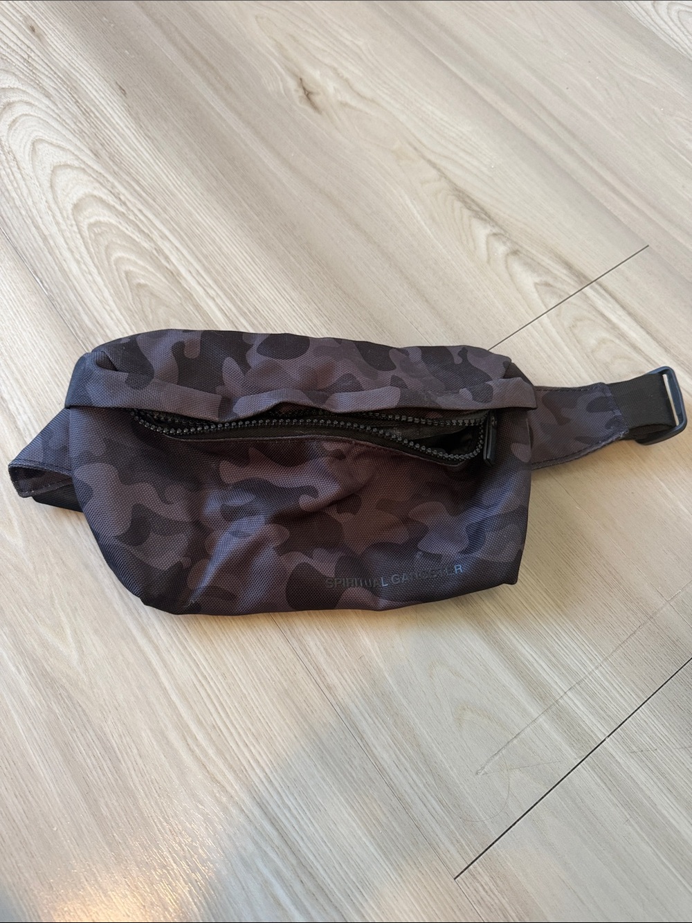 Spiritual Gangster Camouflage Waist Pack - Black, Brown